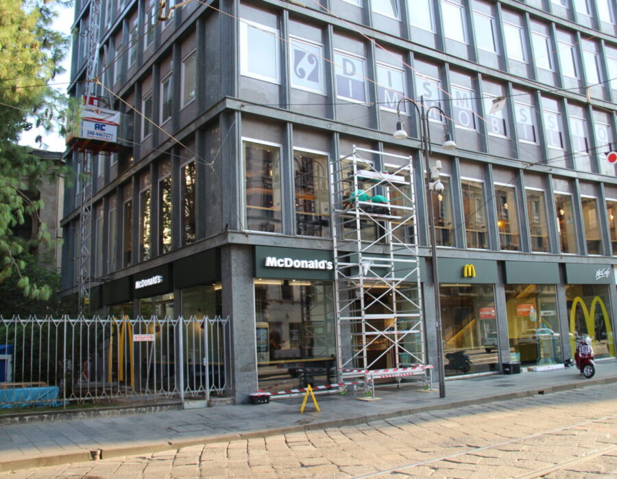 pellicole selettive anti uv mcdonalds milano