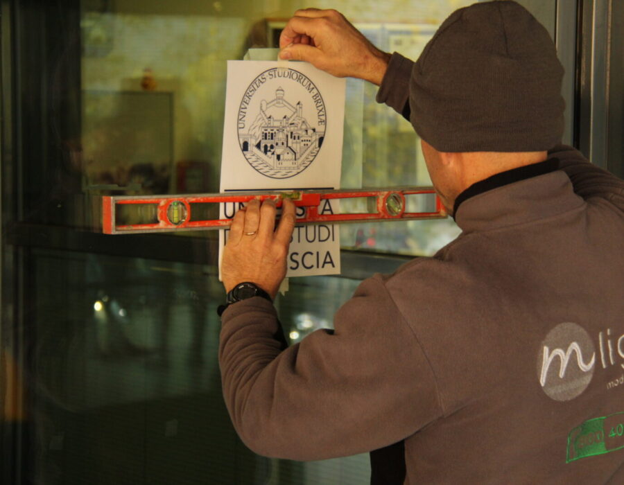 pellicole decorative università Brescia