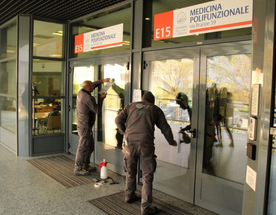 pellicole decorative università Brescia