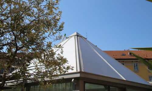 vernice antisolare lux vetro attico
