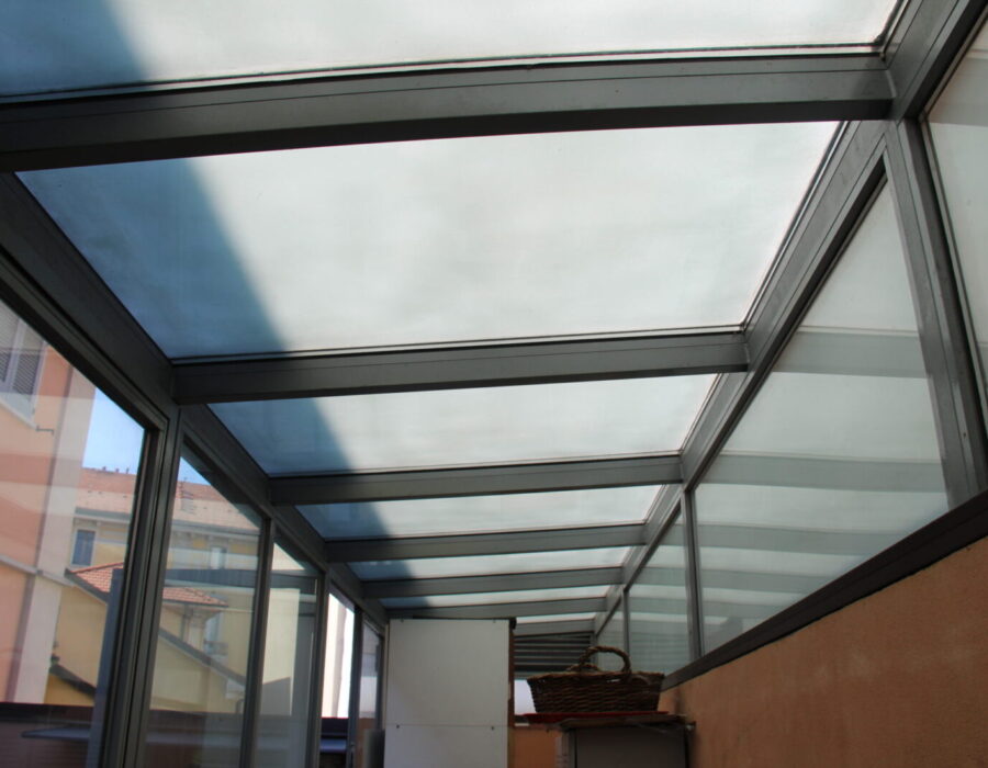 vernice antisolare lux vetro attico