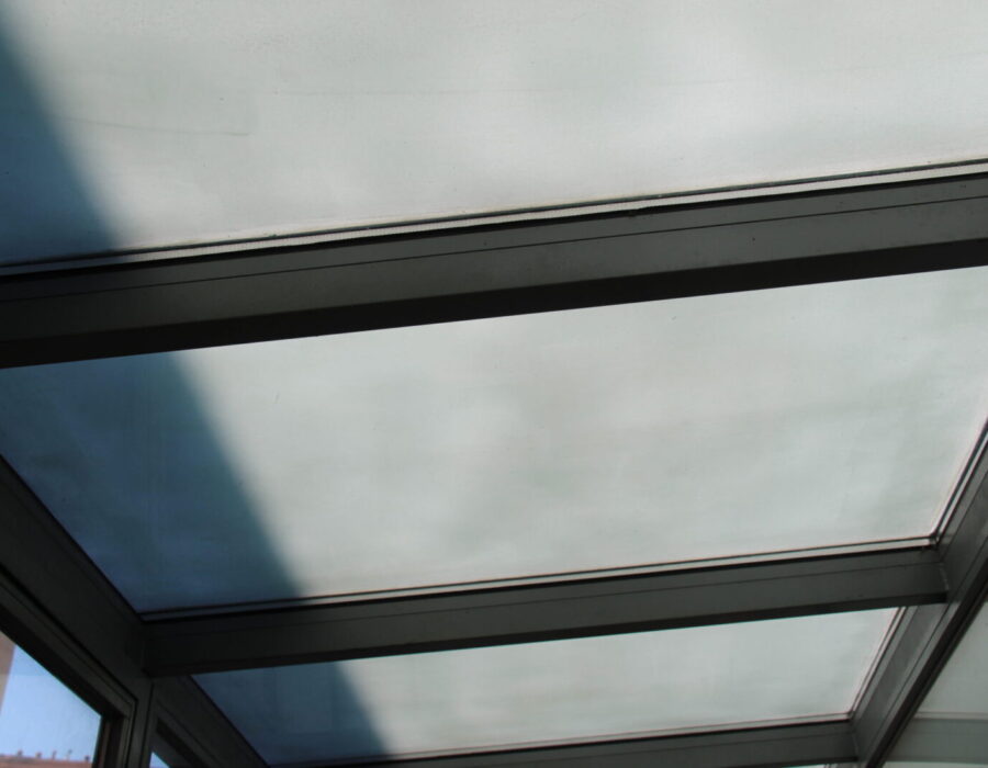 vernice antisolare lux vetro attico