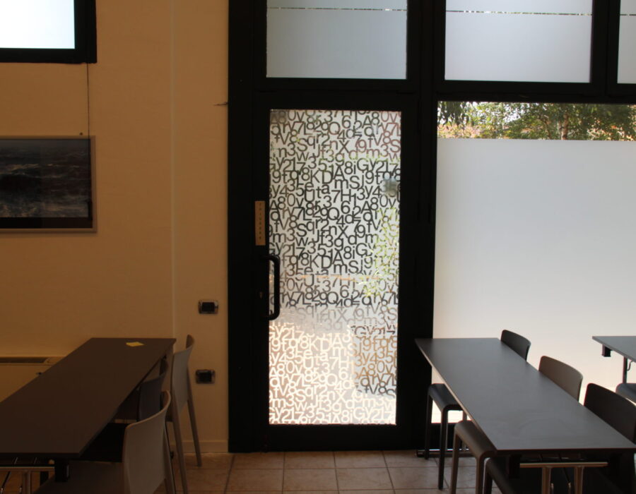 pellicola decorativa satinata fondazione maddalena di canossa