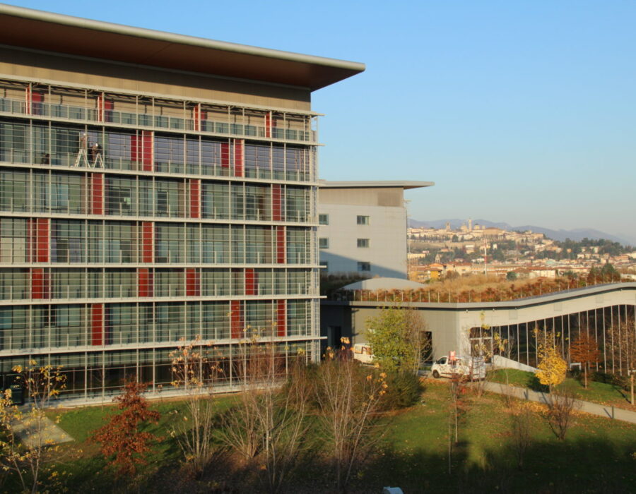 pellicole a controllo solare ospedale di bergamo