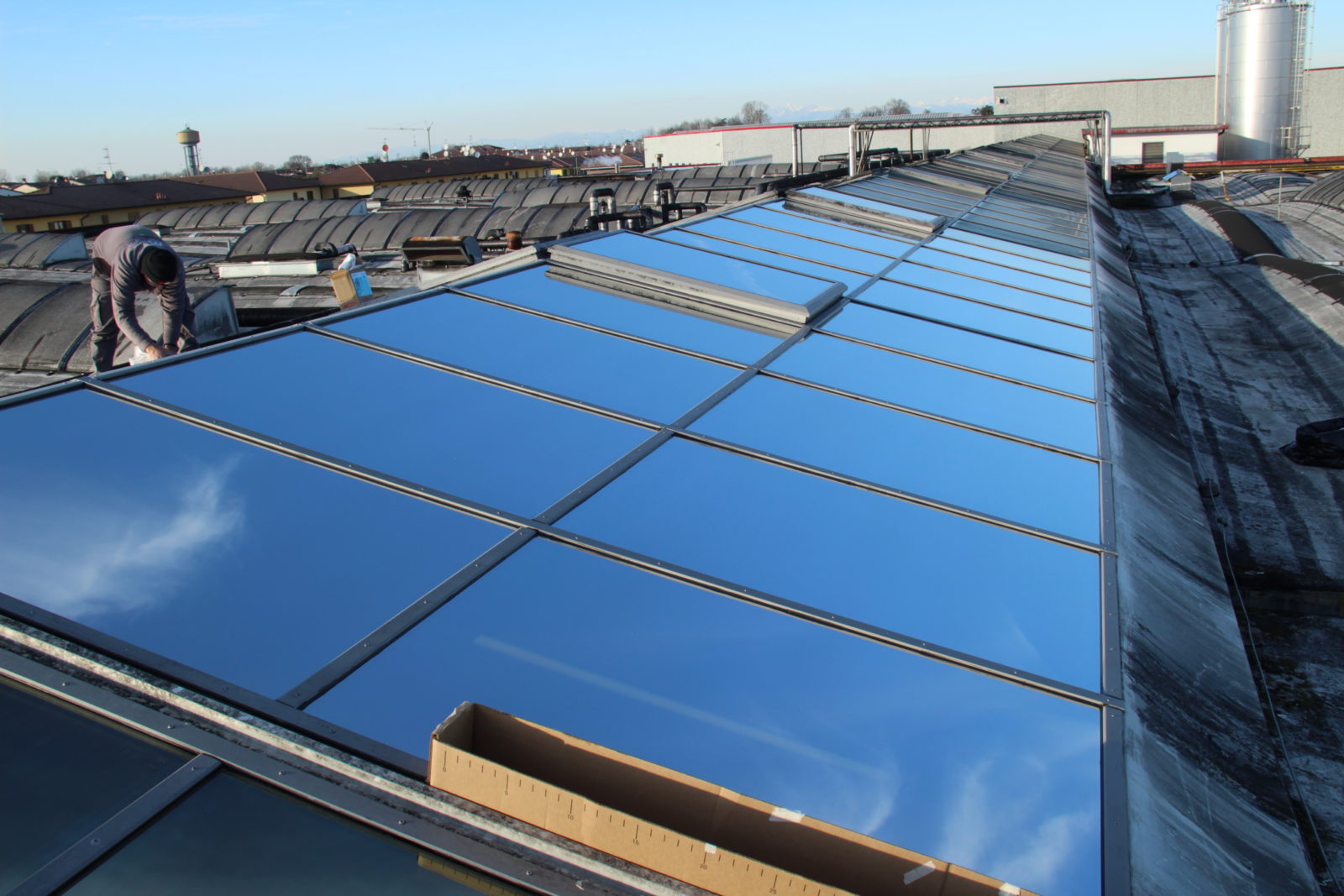 applicazione pellicole a controllo solare