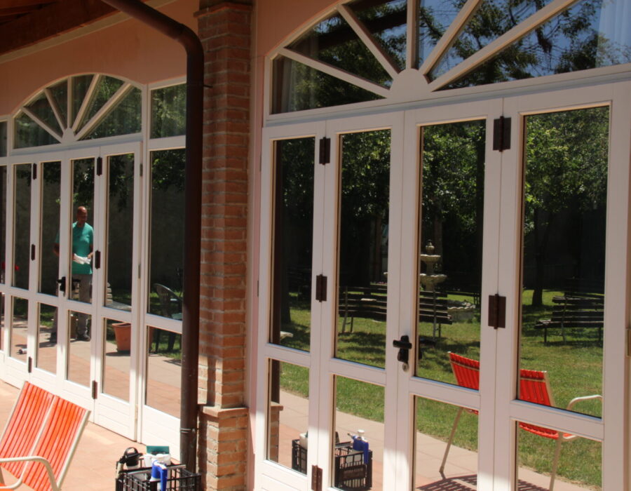 pellicole sicurezza residenza anziani Provaglio