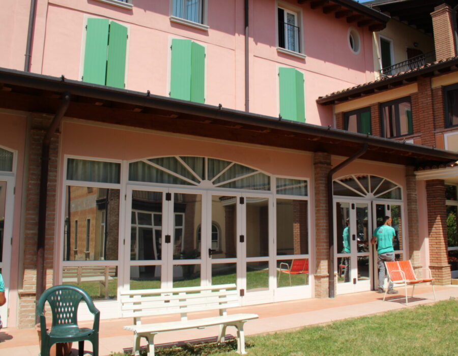 pellicole sicurezza residenza anziani Provaglio