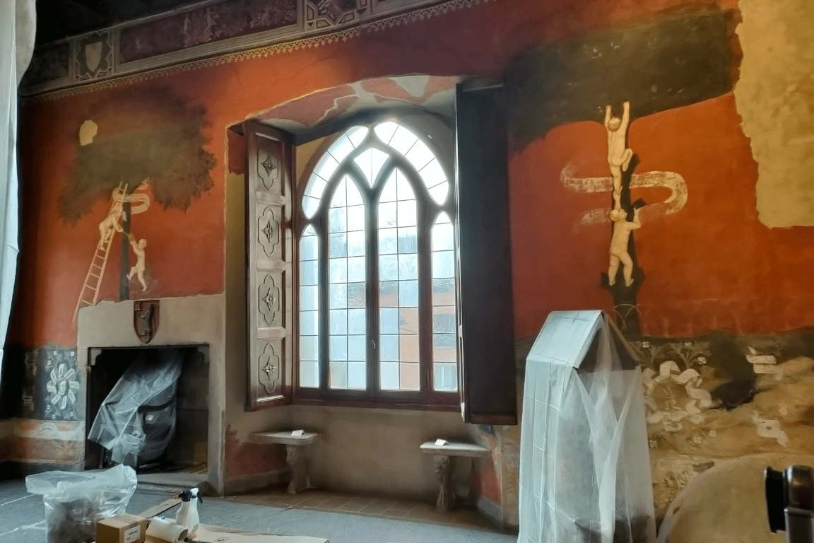 mlight pellicole per vetri Trasformazione storica a Castiglione Olona4